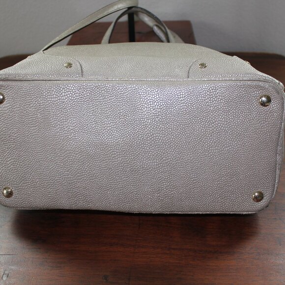 Coach Mickie Convertible Satchel Gold with Gold accents - Picture 5 of 12